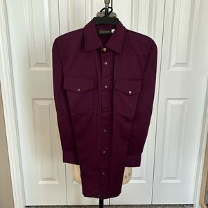 New Men’s burgundy shirt. Multiple sizes